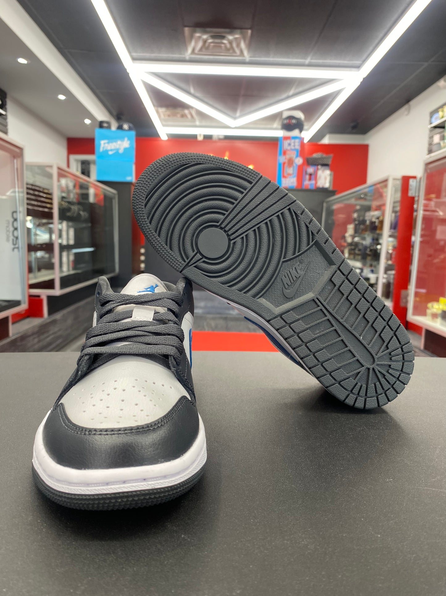 Wmns Air Jordan 1 Low “Anthracite Industrial Blue”