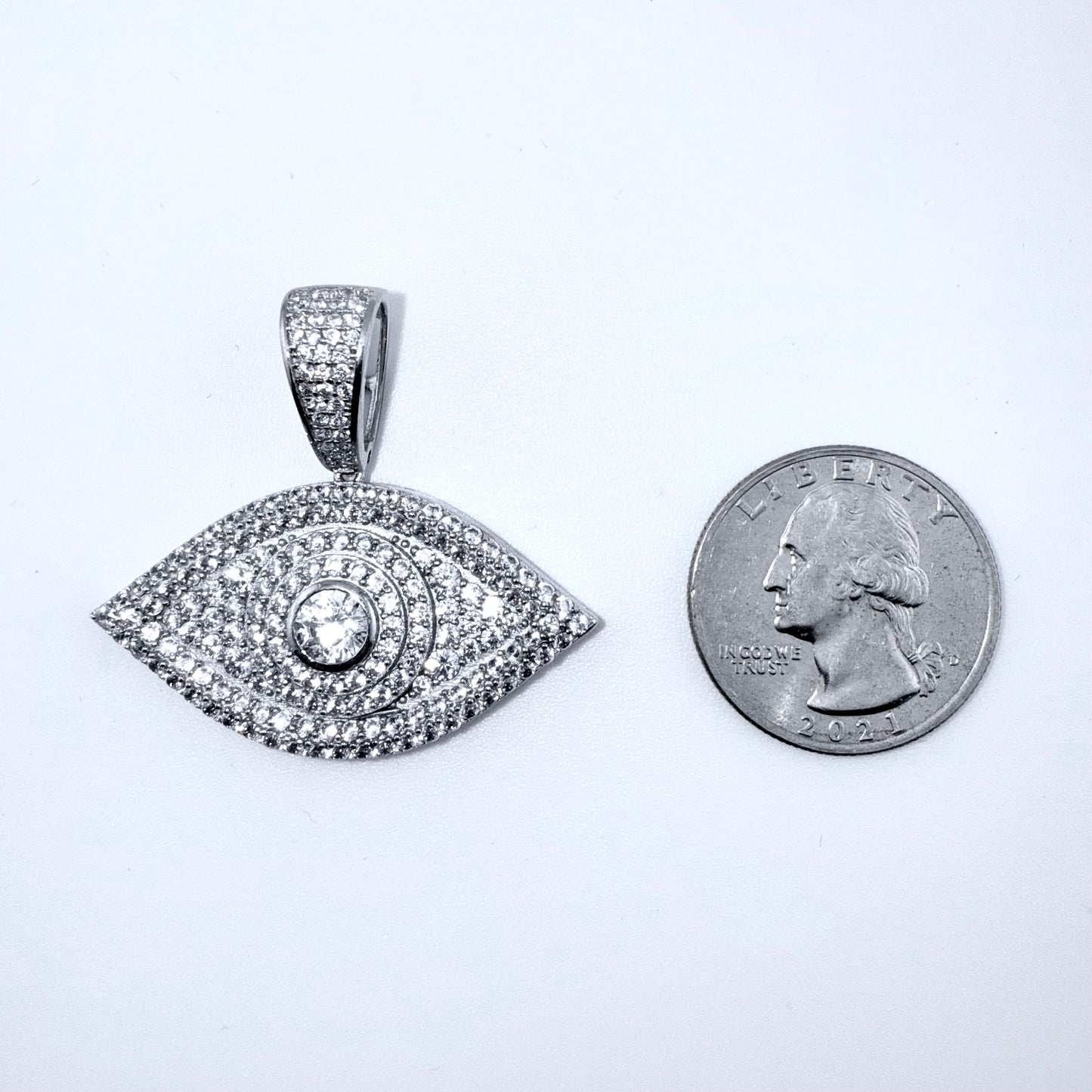 Real 925 Sterling Silver CZ