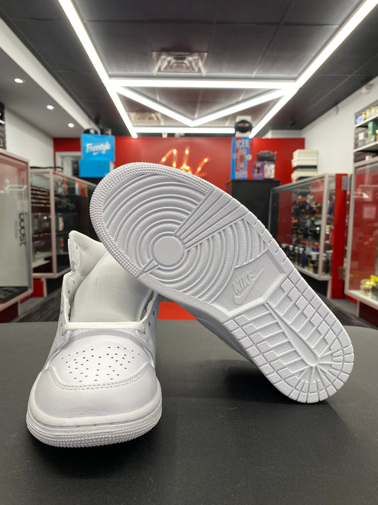 Air Jordan 1 Mid “Triple White”