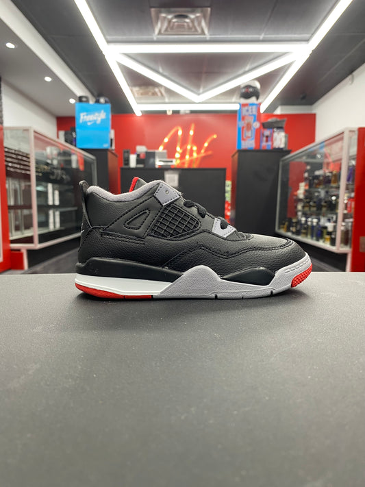 Air Jordan 4 Retro “Bred Reimagined” (TD)