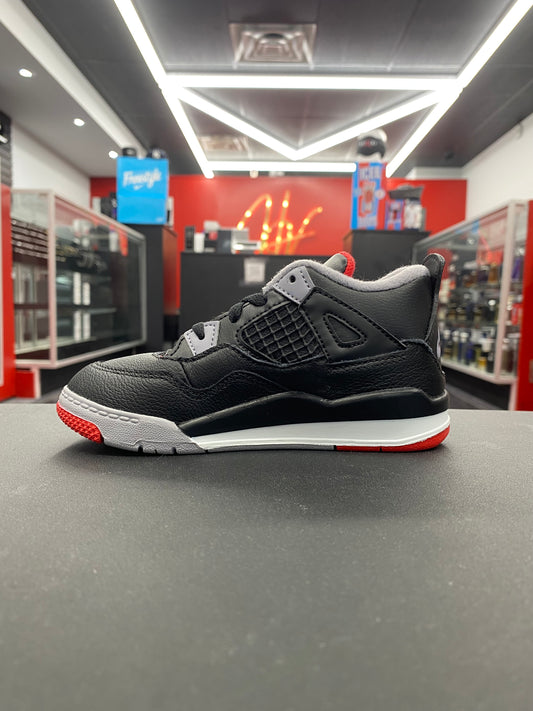 Air Jordan 4 Retro “Bred Reimagined” (TD)