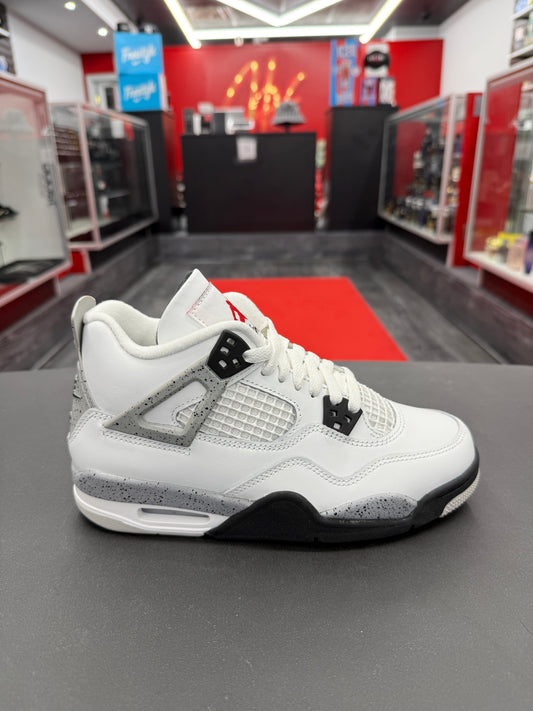 Jordan 4 Retro “White Cement 2025” (GS)